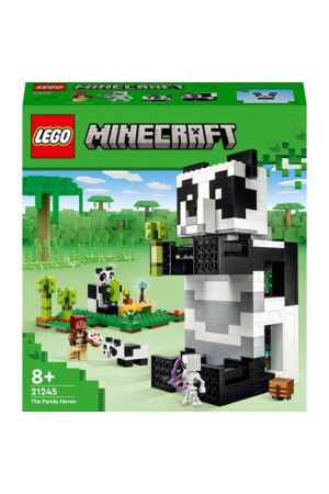 ® Minecraft® Panda Barınağı 21245 - 8 Yaş ve Üzeri Çocuklar için Oyuncak Yapım Seti (553 Parça) - 3