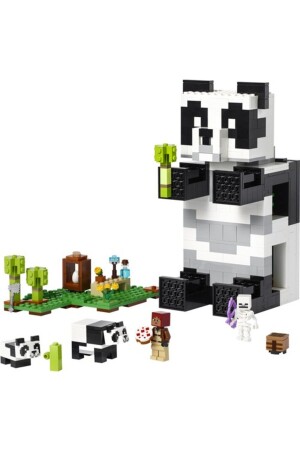 ® Minecraft® Panda Shelter 21245 – Spielzeug-Bauset für Kinder ab 8 Jahren (553 Teile) - 3