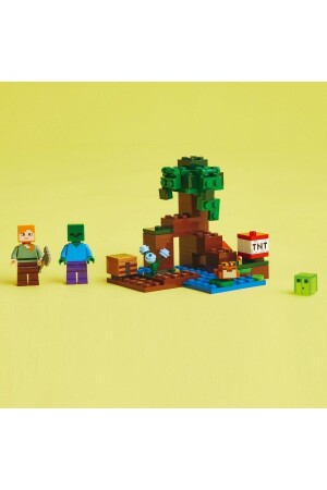 ® Minecraft® Swamp Adventure 21240 – Spielzeugbauset für Kinder ab 7 Jahren (65 Teile) DFN21240 - 11