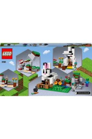 ® Minecraft® Tavşan Çiftliği 21181 Yapım Seti (340 Parça) RS-L-21181 - 7
