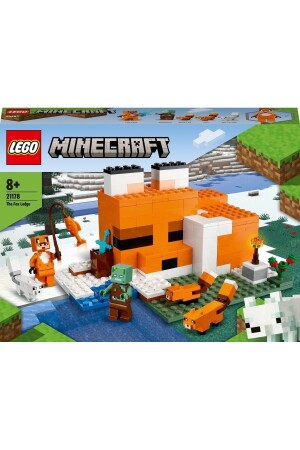 ® Minecraft® Tilki Kulübesi 21178 Yapım Seti (193 Parça) - 3
