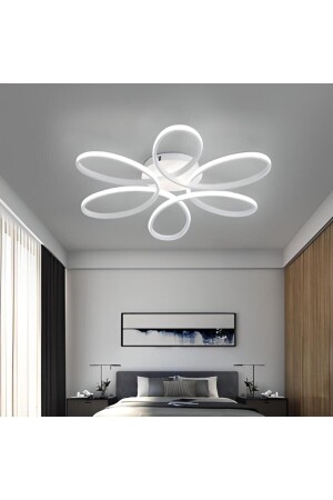 Minel Dekor Papatya Model Led 50cm- Tavan Lambası- Modern Aydınlatma- Dekoratif Şık Avize - 2