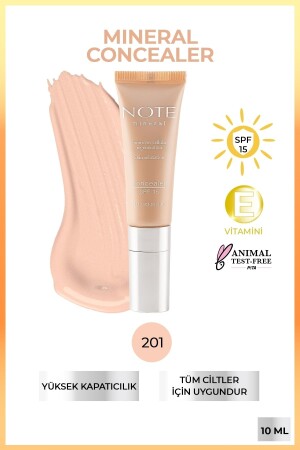 Mineral Concealer 201 Göz Altı Kapatıcısı - 2