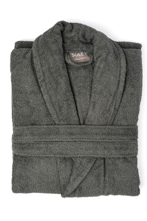 Minerva 100 % Baumwolle Damen-/Herren-Unisex-Bademantel - 1