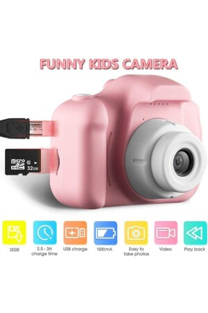 Mini-Bildungs-Digitalkamera für Kinder, 5 Teile, Spiel, Video, Fotoshooting, Cmr9, TYC00273710556 - 3