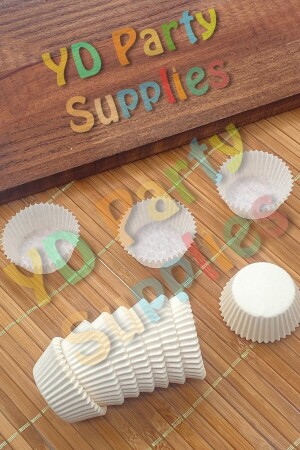 MNZ-Mini حجم ترف كعكة الشوكولاتة كعك البراونين 35x20 ملم حوالي 100 قطعة - Yusuf Dirik Yd Party Supplies