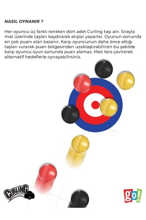 Mini-Curling, bildschirmfreies Zeitvertreib-Aktivitäts-Familien-Interaktions-Boxspiel - 5