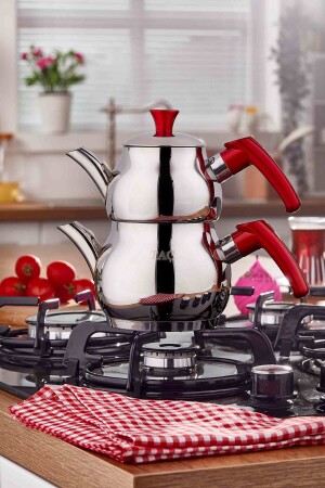 Mini Dem Çaydanlık Kırmızı TAC-5901 - Taç