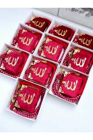 Mini Kuran-ı Kerim Ve Tesbih Mevlid Seti 10 Adet - Hira Tasarım