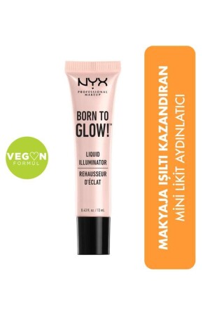 Mini Likit Aydınlatıcı- Born To Glow Lıquıd Illumınator 13 Ml Sunbeam 800897845995 - 1