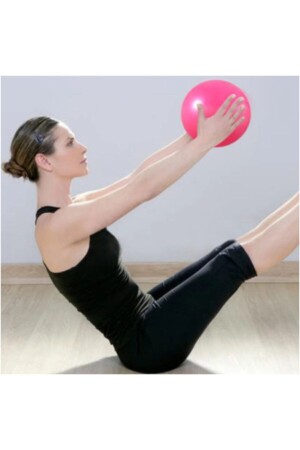 Mini Pilates Topu Jimnastik Yoga Plates Egzersiz Topu Küçük Boy 20 Cm - 1