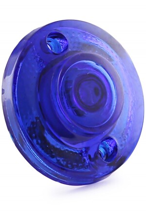 Mini-runde runde LED-Lampe, einzelne LED, wasserdicht, 12/24 Volt, Blau, 10 Stück, ZER-218-BLUE - 4