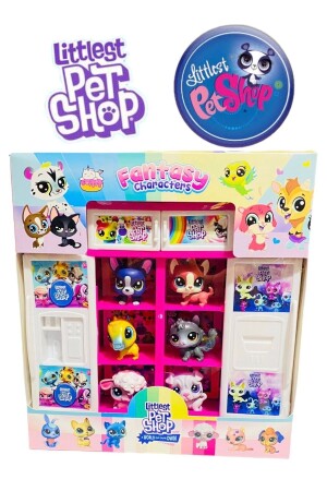 Mini-Spielzeugschrank und 6 originale LPS-Minifiguren - 3