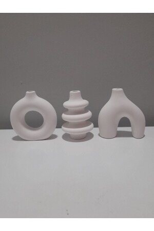 مجموعة من الحوضات القليلة من 3 أشكال بوهيمية صغيرة - Daisy