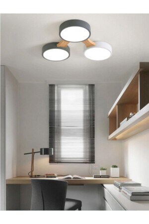 Minimalist Modern Led 3’lü Avize tabanled3 - SimaAvize