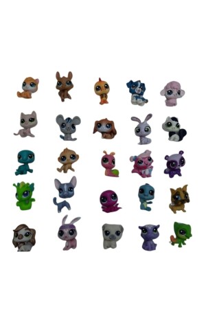Miniş Oyuncak Karakterleri Littlest Pets Shop 12'li 10009 - 5