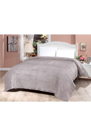 Mink Tomurcuk Battaniye Battal Boy 200x220 - Gençev Home Collections