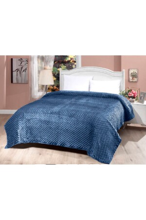 Mink Tomurcuk Battaniye Battal Boy 200x220 - Gençev Home Collections