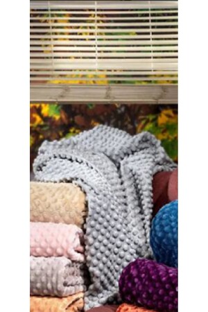 Mink Tomurcuk Battaniye Battal Boy 200x220 - Gençev Home Collections