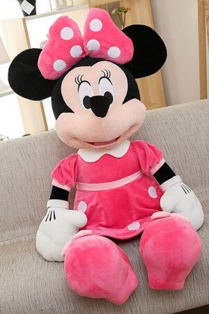 Minnie Mouse Pembe Peluş Oyuncak 50 Cm pembe-mickeymouse-hediyenest-50cm - 1