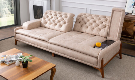 Minola Holzsofa - 1