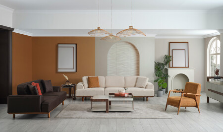 Minotti Ahşap Koltuk Takımı - Cadde Yıldız