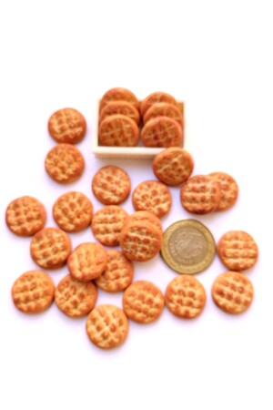 Minyatür pide ekmek (1 adet) sylvanian families & uyumlu ekmek - 2