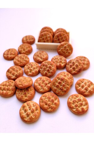 Minyatür pide ekmek (1 adet) sylvanian families & uyumlu ekmek - 3