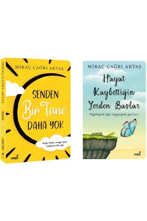 مـنـز-الحياة تبدأ من حيث فقدت - لا يوجد أحد أكثر منك Miraç Çağrı Aktaş 2 كتاب مجموعة المعجزات - İndigo Kitap