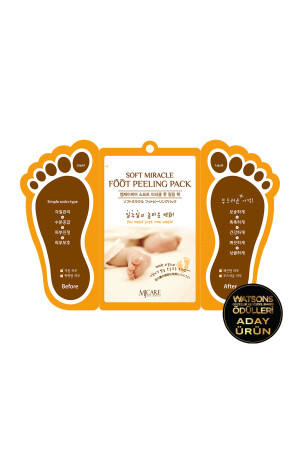 Miracle Foot Peeling Pack - Mjcare Çorap Tipi Ayak Peeling Maskesi 1518070 - 1