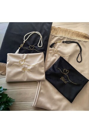 فرشاة صلاة صغيرة خاصة مع حقيبة و قلب - Miracle Gifts