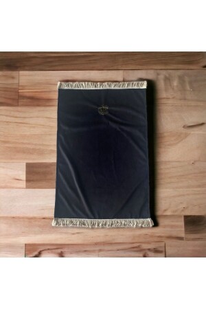 قليل الصلاة من قماش كعبا نمط - الأسود - Miracle Gifts