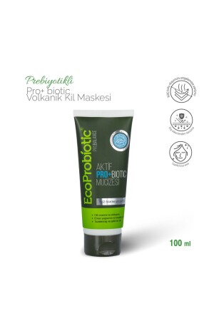 Miracle Pro Volcanic Clay Mask Porenstraffende Wirkung 100 ml Pro+Maske - 2