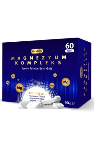 MİRADERM MAGNESIUM KOMPLEX 60 KAPSELN - Miraderm Pharma