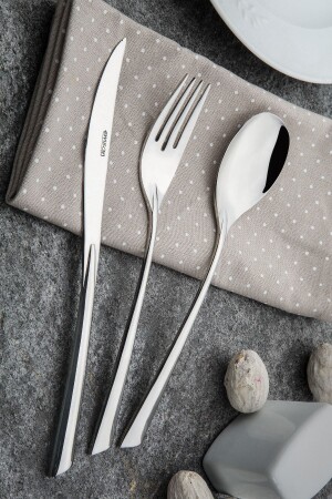 Mirage 84 Parça Çatal Kaşık Bıçak Seti Lüks Kutulu 600.02.01.0204 - Emsan