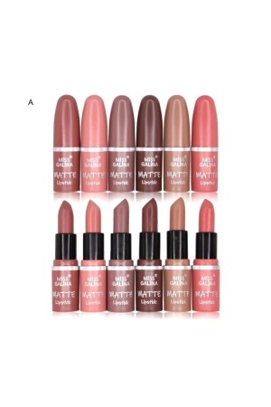 Miss Galina Matte Lippenstift-Set mit 6 Stück - 2