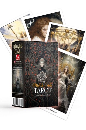 Mistik Cadı Tarot- 78 Kart ve Rehber Kitap - 2