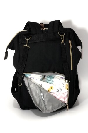 Mit Pailletten besetzte Mutter-Baby-Pflegetasche, Fach für Thermoflaschen, leicht zu öffnendes Rucksackmodell Full - 8