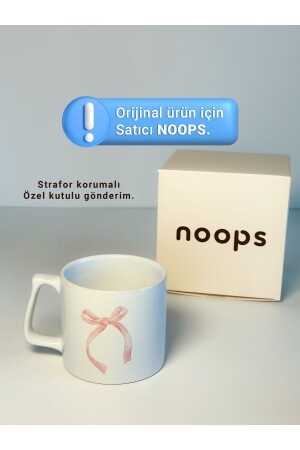 Mit Schleife bedruckter spezieller Noops Boxed Mug Cup Keramik-Kaffeebecher - 1