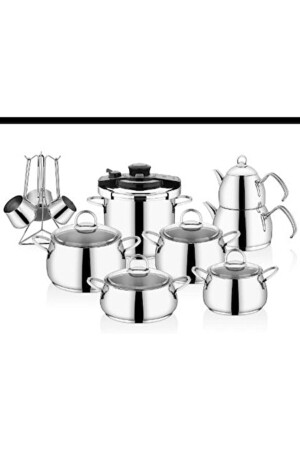 Mitgift-Set aus Akazienholz, 18-teilig, 2002-p, Silber, P19331S6101 - 5