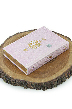 Mitgiftbox, Gebetsteppich-Set mit Aufbewahrung, geeignet für Bräutigam und Braut, Bündel, Geschenk, Schal, Koran-Set, Rosa, 65 x 120 - 7