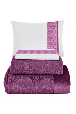 Mitgiftpaket 10 Teile (Tagesdecke+Bettbezug+Decke) Spring Plum 0601010208205 - 7