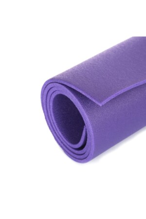 Mittelgroße lila Pilates-Yogamatte – Pilates-Matte – 140 x 50 cm – Matte – Trainingsmatte – Platten - 3