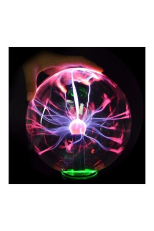 Mittelgroße Plasmakugel – Tesla-Plasmalampe (22 x 13) cm ALIFT-76407 - 1