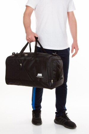 Mittelgroße Unisex-Sport-, Fitness- und Reisetasche mit Schuhfach und Thermoskanne - 8