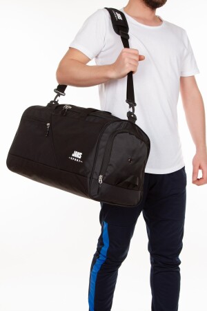 Mittelgroße Unisex-Sport-, Fitness- und Reisetasche mit Schuhfach und Thermoskanne - 9