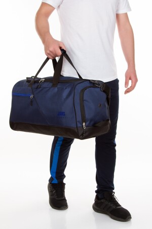 Mittelgroße Unisex-Sport-, Fitness- und Reisetasche mit Schuhfach und Thermoskanne - 4