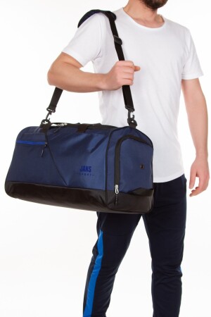 Mittelgroße Unisex-Sport-, Fitness- und Reisetasche mit Schuhfach und Thermoskanne - 5