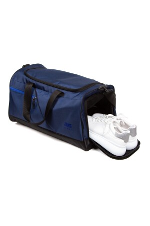 Mittelgroße Unisex-Sport-, Fitness- und Reisetasche mit Schuhfach und Thermoskanne - 6