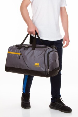 Mittelgroße Unisex-Sport-, Fitness- und Reisetasche mit Schuhfach und Thermoskanne - 6